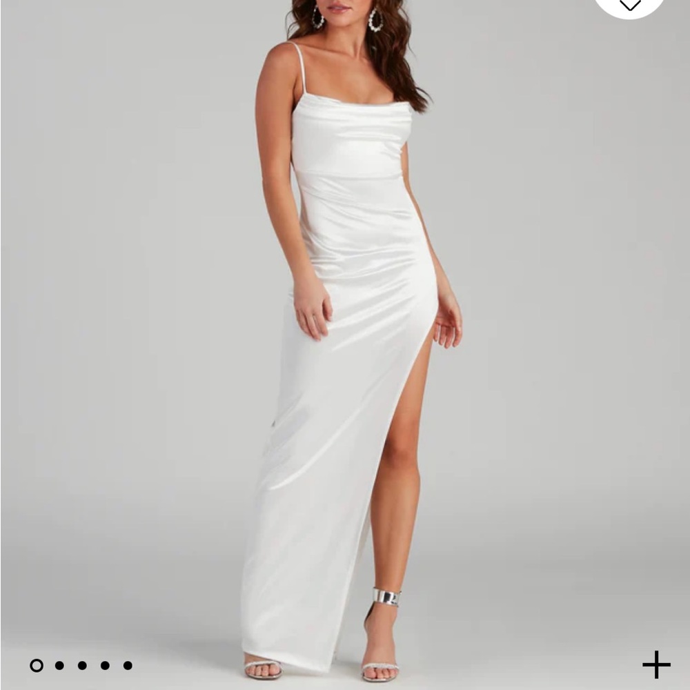 Windsor white bodycon dres